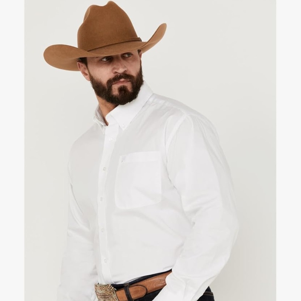 Cinch Classic White Men's Shirt